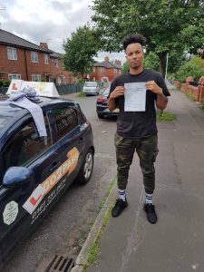 Pharroh Gordon passed first time